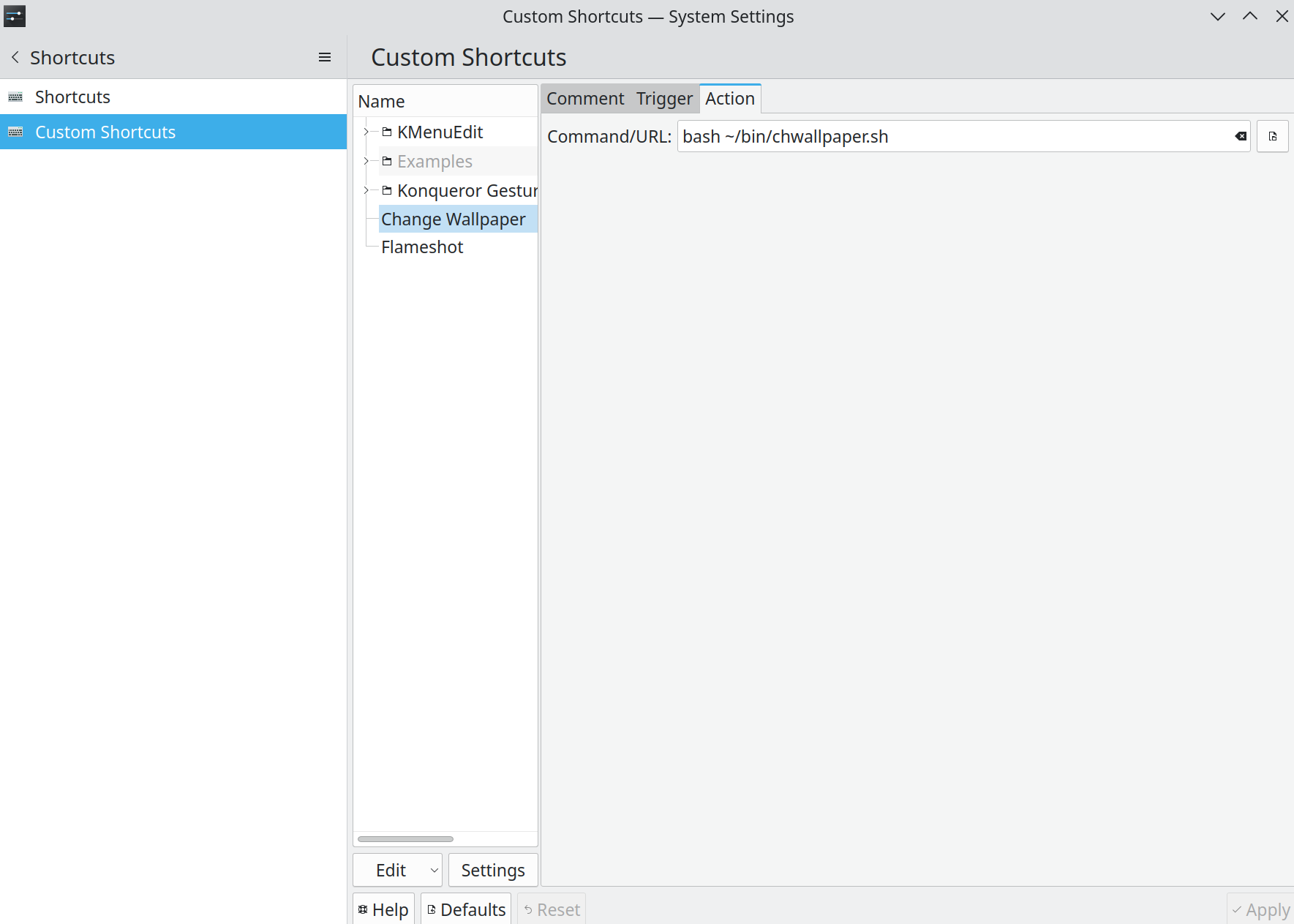 设置快捷键 设置快捷键